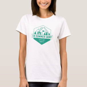 Logo du camp d’été C9 Oceanside T-shirt femme