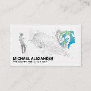 Logo du casque VR Tech   Carte du monde