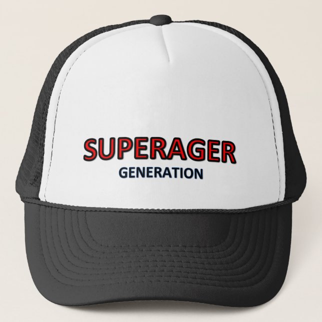 Logo du casquette SuperAger (Devant)