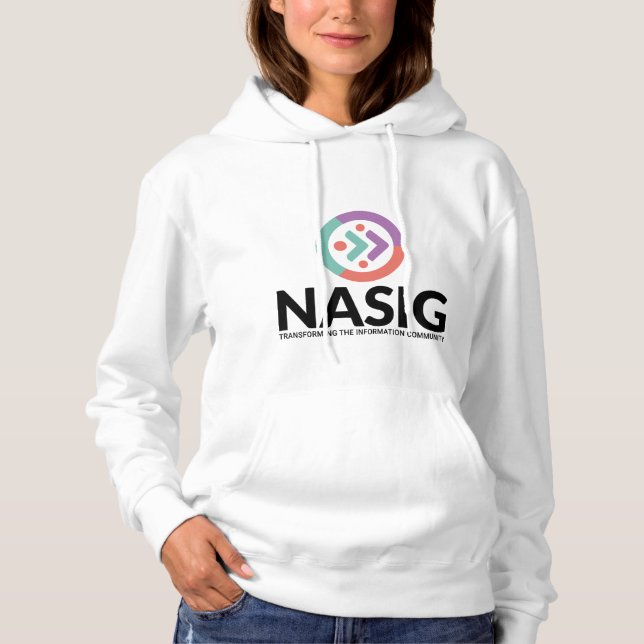 Logo du centre sweat - shirt à capuche pour femmes (Devant)