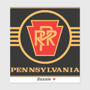 Logo du chemin de fer de Pennsylvanie, Sticker noi