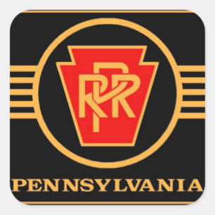 Logo du chemin de fer de Pennsylvanie, Sticker noi