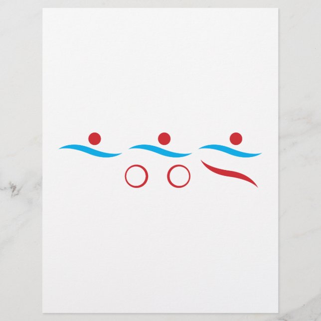 Logo du cool de triathlon (Devant)