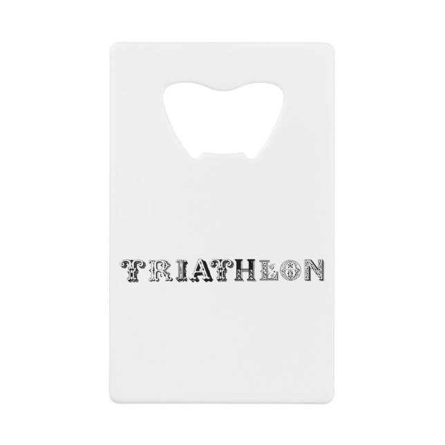 Logo du cool de triathlon pour tous les sportifs (Devant)