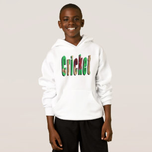 Logo du jeu de cricket, Garçons Sweat - shirt à ca
