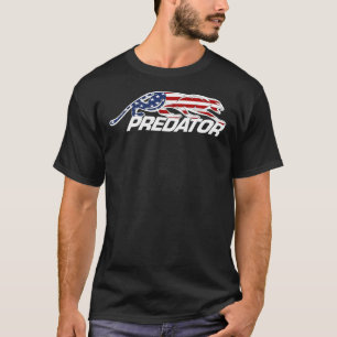 LOGO DU PRÉDATEUR T-shirt classique des ÉTATS-UN