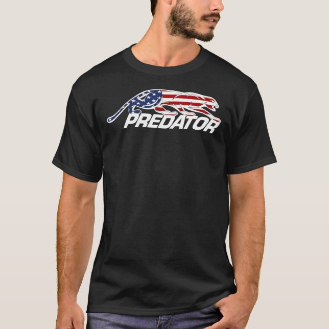 LOGO DU PRÉDATEUR T-shirt classique des ÉTATS-UNIS (Devant)
