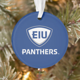 Logo Eastern Illinois Panthers Shield & Wordmark