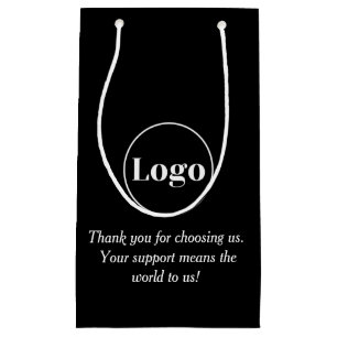 Logo élégant Sac noir pour petites entreprises