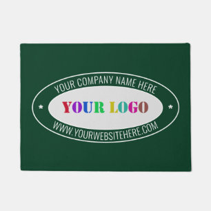 Logo et texte personnalisés Tapis de couleurs de l