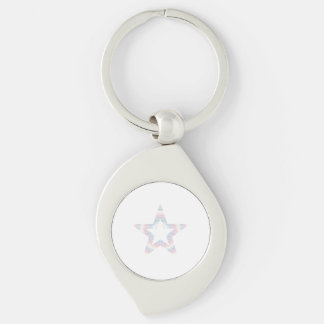 logo étoile sur porte-clés
