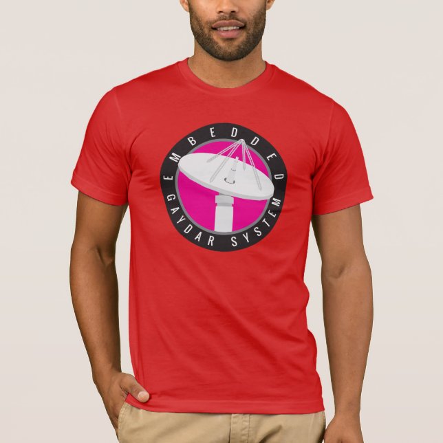 Logo Gaydar System intégré t-shirt (Devant)