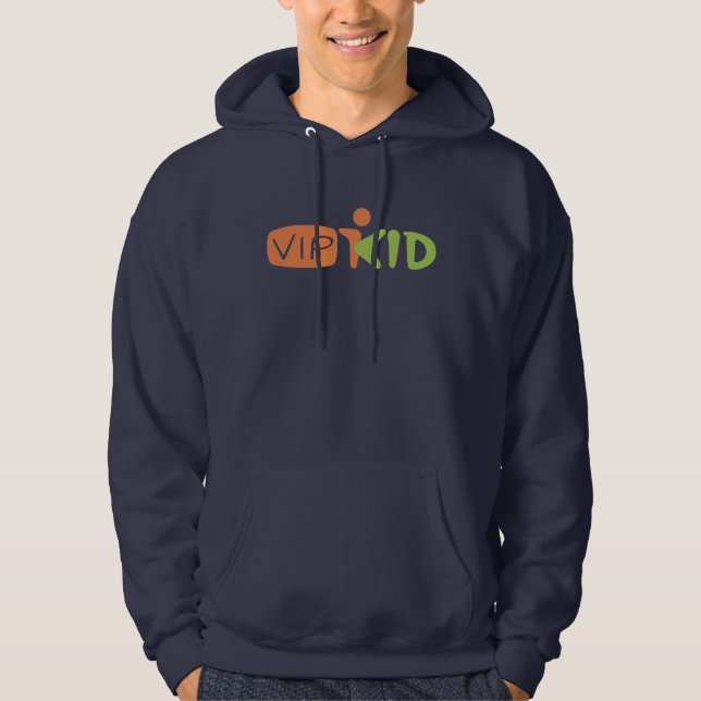 Logo grand Sweat - shirt à capuche VIPKID (Devant)