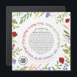 LOGO Hafrashat Challah Yehi Ratzon Magnet<br><div class="desc">Vous planifiez un gâteau à Challah ? On vous a couvert ! Avec les couvertures Challah Dough, les tabliers Invitations, et plus. Contactez-nous au sujet des rabais de prix de gros. email : BestDressedBread@gmail.com Fait également un beau Bat mitzvah Take-home faveur. Un bel aimant avec le texte intégral de la...</div>