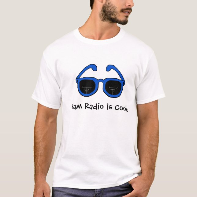 Logo "Ham Radio est Cool" T-shirt (Devant)