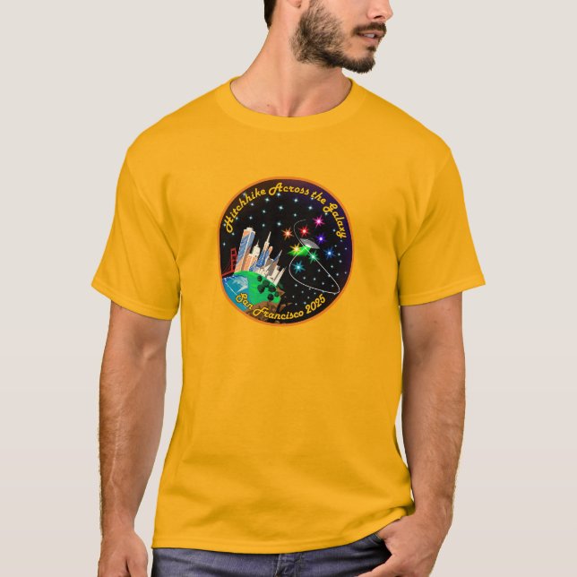 Logo HATG centre t-shirt (Lumière) (Devant)