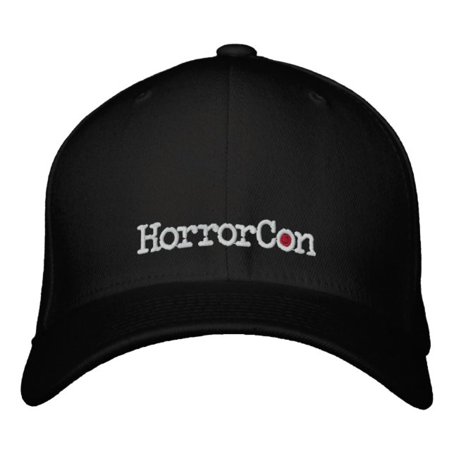 Logo HorrorCon casquette Flexfit brodé (Devant)