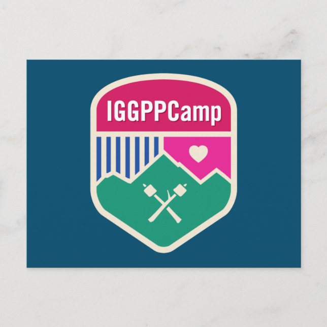Logo IGGPPCamp Carte postale (Devant)