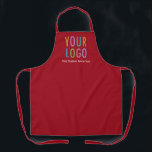 Logo imprimé personnalisé sur tablier promotionnel<br><div class="desc">Personnalisez cette tablette tout-en-un avec votre propre logo ou image d'entreprise et votre texte personnalisé. Le texte peut être un nom, un slogan d'entreprise, une adresse de site Web, une poignée de médias sociaux, ou tout autre texte personnalisé pour vous express vous-même. Disponible en rouge et autres couleurs (toutes les...</div>