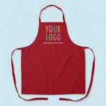 Logo imprimé personnalisé sur tablier promotionnel<br><div class="desc">Personnalisez cette tablette tout-en-un avec votre propre logo ou image d'entreprise et votre texte personnalisé. Le texte peut être un nom, un slogan d'entreprise, une adresse de site Web, une poignée de médias sociaux, ou tout autre texte personnalisé pour vous express vous-même. Disponible en rouge et autres couleurs (toutes les...</div>