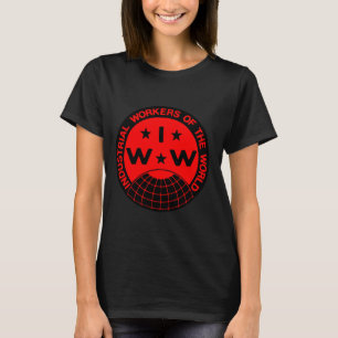 Logo IWW, Wobblies - Un grand T-shirt Union