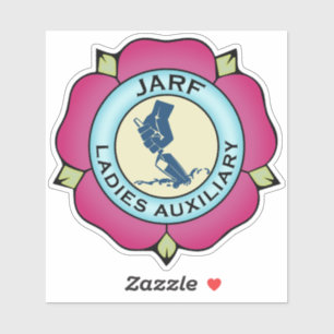 Logo JLA autocollant vinyle HS 4"