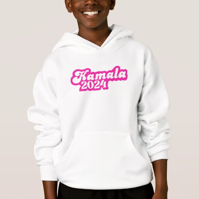 Logo Kamala Harris girly Pink 2024 (Devant)