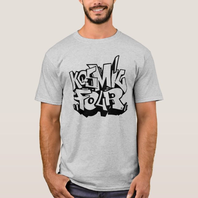 Logo Kosmic 4 Graff Style T-shirt (Devant)