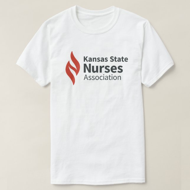 Logo KSNA T-shirt blanc (Design devant)