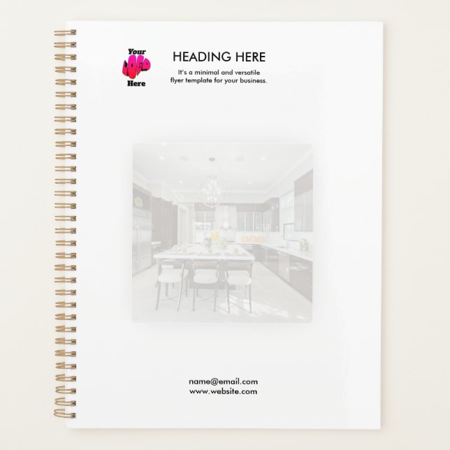 Logo Minimal Photo Entreprise Marketing (Devant)