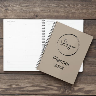 Logo minimaliste Brown moderne Neutre Professional