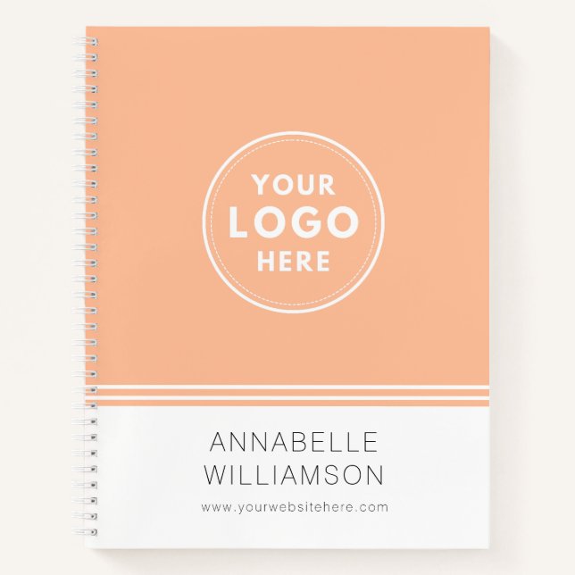 Logo moderne carnet de promotion commerciale pêche (Devant)
