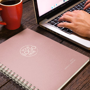 Logo moderne classique Dusty Rose hebdomadaire