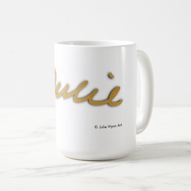 Logo Mug de Julie Wynn (Devant droit)