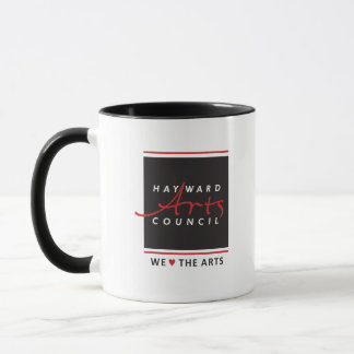 Logo Mug Deluxe du Hayward Arts Council avec noir