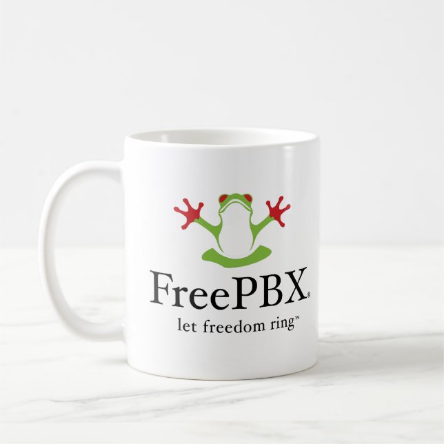 Logo Mug FreePBX (classique) (Gauche)