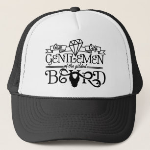 Logo noir barbe dorée - Casquette
