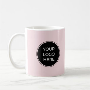 Logo noir Blush Pink Mug
