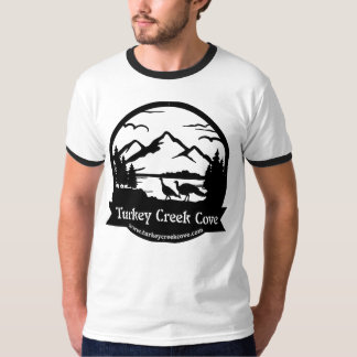 Logo noir TCC, t-shirt homme