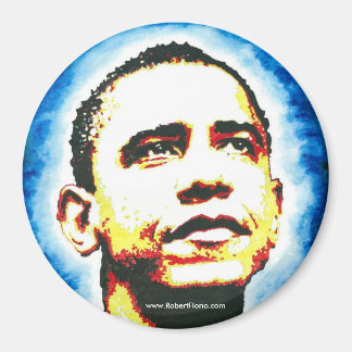 Logo Obama Portrait Magnet
