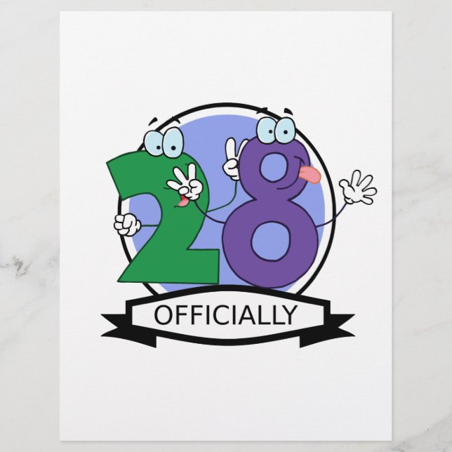 Logo officiel 28 Anniversaire (Devant)