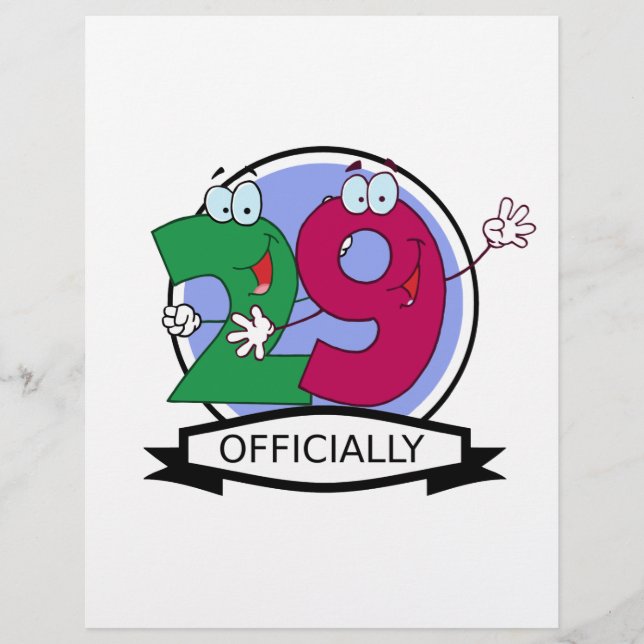 Logo officiel d'anniversaire 29 ans (Devant)