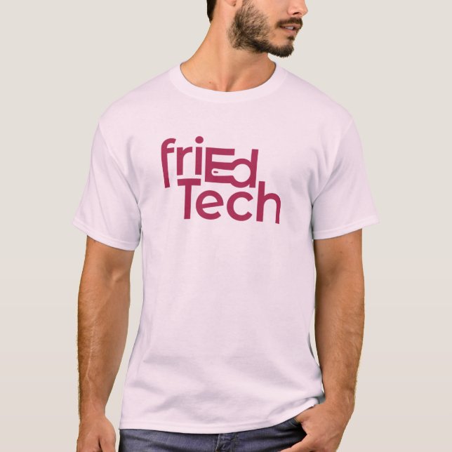 Logo officiel de friEdTech en T-shirt Raspberry (Devant)