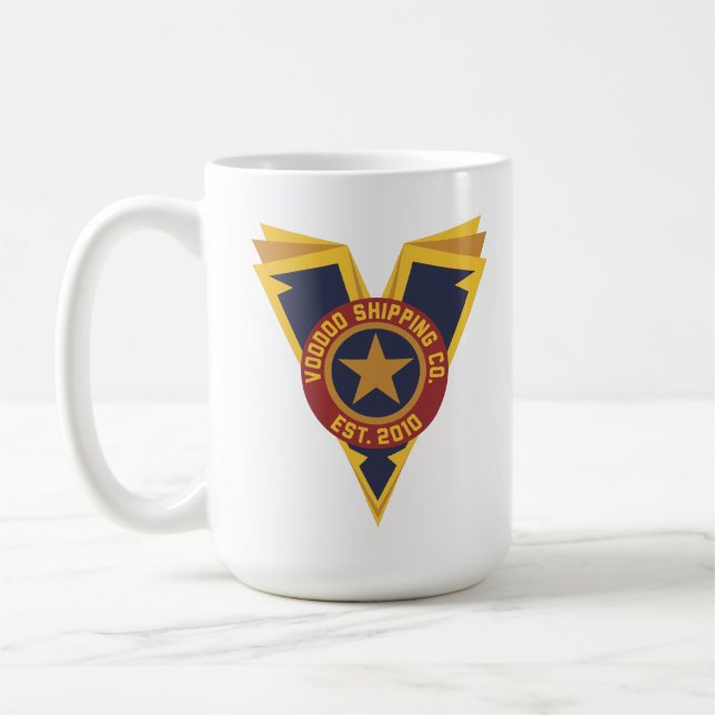 Logo officiel tasse blanche classique de 15 onces (Gauche)
