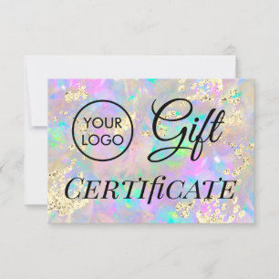 logo opal pierre certificat cadeau