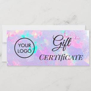 logo opale violet certificat cadeau