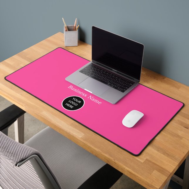 Logo Pad Élégant pour bureau rose chaud (Bureau 2)
