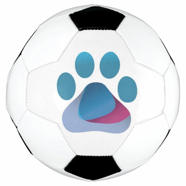 Logo Paw Hug Ballon de Football (Devant)