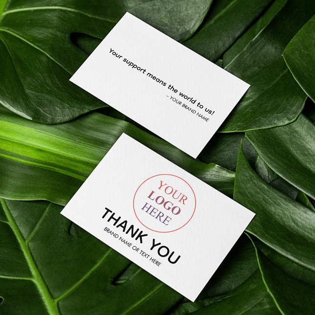 Logo personnalisé – Aucune commande minimum Merci (Créateur téléchargé)