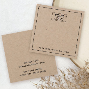 Logo personnalisé Carte d'affichage d'oreille en p